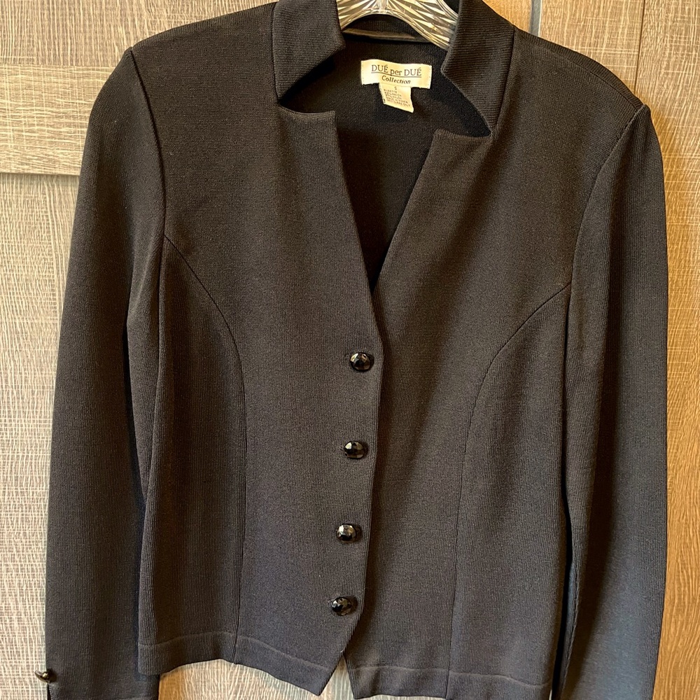 Due per Due Back Sweater Jacket